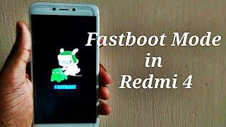 How to Enter Fastboot Mode in Redmi 4/Redmi Note 4