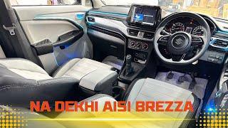 Brezza Lxi modified | Brezza Lxi modified SLINE | Brezza Lxi luxury interior | Brezza base to top