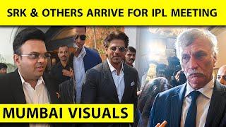 BREAKING: BIG IPL MEETING IS ON! SHAHRUKH, JAY SHAH & OTHERS ARRIVE FOR IPL RETENTION MEETING