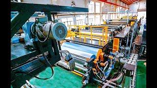 China Machine | PE Non Breathable Embossed Film Line | Machine Supplier