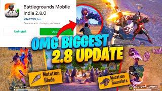 OMG BIGGEST 2.8 UPDATE || PUBG × BGMI Zombie Mode | BGMI 2.8 UPDATE Download Link | PUBG 2.8