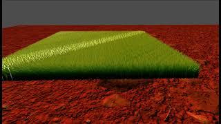 Procedural Grass Rendering with Mesh Shaders