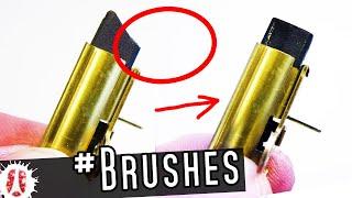 HOW TO Reshape A Carbon Motor Brush / Brushes Bedding #Repair #DIY #HowTo