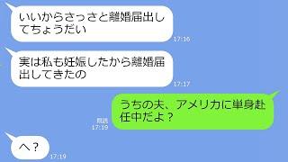 【LINE】私の旦那の愛人だと思い込んでるメンヘラママ友「あんたの旦那の子供妊娠したから入籍するねｗ」→勘違い女に“衝撃の事実”を伝えた結果ｗ【総集編】