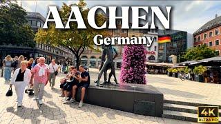 Aachen Deutschland Walking Tour 2024 - Eine historische Stadt, die reich an Kultur ist || Reiserohr