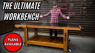 Ultimate Workbench Build || Mobile Heavy-Duty Workbench