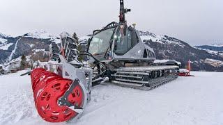 Die Einzigartige Kahlbacher Schneefräse mit neuen Prinoth Leitwolf