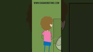 Toilet scenes  #animation #cartoon