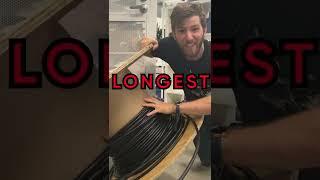 This 2300ft cable saved us THOUSANDS of dollars... #SHORTS #networking