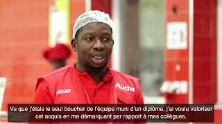 Sur le plan professionnel, Auchan m'a offert l'opportunité de m'exprimer, d'innover, Mohamed Ba