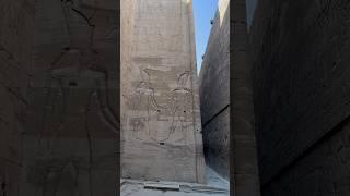 Unveiling the Mysteries of Edfu Temple's Second Corridor in Egypt #shorts