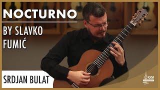 Srdjan Bulat performs "Nocturno" by Slavko Fumić on a 2023 Dake Traphagen classical guitar