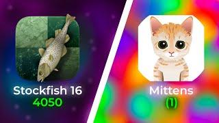 Stockfish 16 vs Mittens