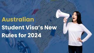 Australian student visa’s New updates for 2024 | Student Visa | Study Visa