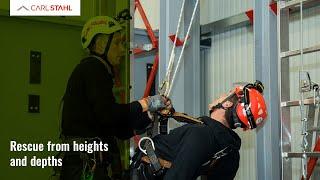 Rescue from heights and depths | Carl Stahl Hebetechnik