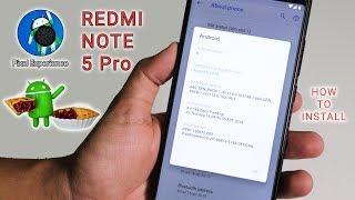 Pixel Experience Pie 9.0 ROM On Redmi Note 5 Pro || How To Install | Guide