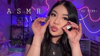 ASMR | Doing Your Makeup With The World’s Tiniest Makeup (personal attention & mouth sounds)