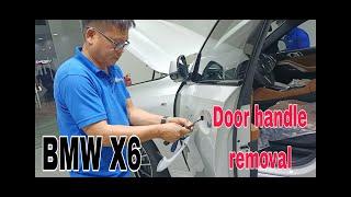 HOW TO REMOVE DOOR HANDLE// BMW X6