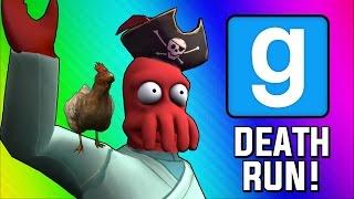 Gmod Deathrun Funny Moments - Pirate Ship of Death! (Garry's Mod Sandbox Funny Moments)