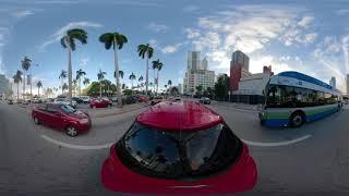 Miami Biscayne Blvd 360 Degree Driving True #01