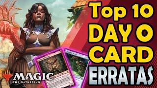 Top 10 Day 0 Erratas in MTG