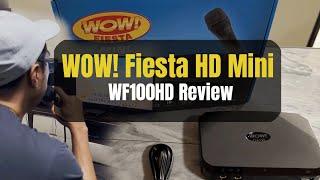 WOW! Fiesta HD Mini Portable Karaoke Player Model WF100HD Review