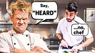 Why Chefs Say "Heard"