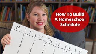 How To Build A Homeschool Schedule | 5 Tips For Homeschool Planning | Plan With Me | Raising A to Z