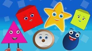 The Shapes Songs for Children  | Shapes Rhymes for Children Medley