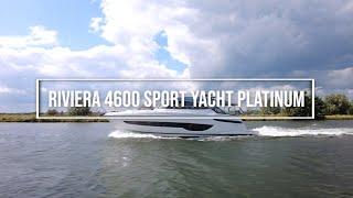 Riviera 4600 Sport Yacht Platinum: een mini-superjacht