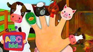 Finger Family Farm Animal | Animal Stories for Toddlers - ABC Kid TV | Nursery Rhymes & Kids Songs