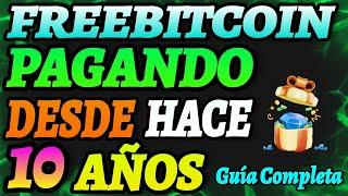  COMO GANAR BTC EN FREEBITCOIN, FAUCET PAGANDO CON O SIN INVERSIÓN. 2023.