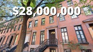 Inside a $28 Million West Village, NYC Townhouse | New, Masterfully Crafted West Village Mansion