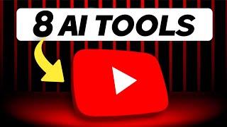 8 FREE Ai Tools For YouTube Creators | Use These Ai Tools in 2024