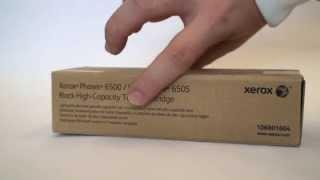 Xerox Phaser Cartridge 6500 black Toner (Phaser 6500, Workcenter 6505)