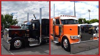 First Peterbilt 589 custom builds: Twin 2024 models from custom shop Semi Casual