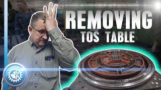 Don't Make The Same Mistake I Made - Removing TOS Boring Mill Table Guide & Tutorial