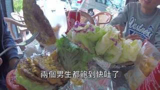 【極限美食#001】台中吉米卡-美式潛艇堡 爆量漢堡肉與生菜！中興大學旁，超高CP值- 每日纖極限美食