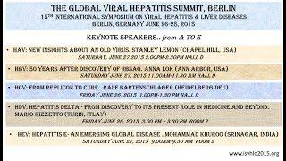 Keynote lecture: HEV-An Emerging Global Disease: The Global Viral Hepatitis Summit