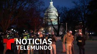 El FBI intensifica búsqueda de los asaltantes del Capitolio | Noticias Telemundo