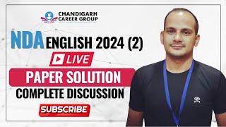 NDA 2, 2024 English Question Paper Solution with Explanation || NDA 2, 2024 English Question Paper||