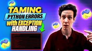 ERROR Handling in Python | Try and Except Statements | Code with Josh