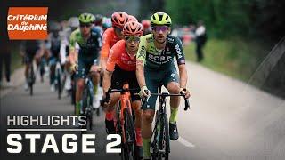 Critérium du Dauphiné 2024, Stage 2 | EXTENDED HIGHLIGHTS | 6/3/2024 | Cycling on NBC Sports