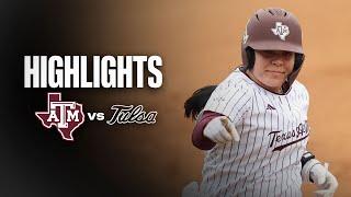 Highlights: A&M 8-8, Tulsa 5-0