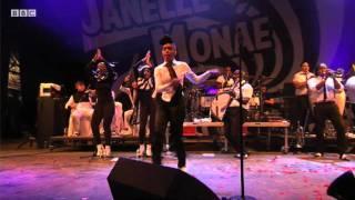 Janelle Monae performs Tightrope live at Glastonbury 2011