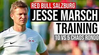 Red Bull Salzburg Coach: Jesse Marsch - Rondo Training