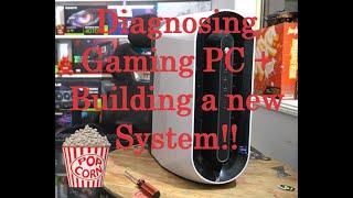 Diagnosing Gaming PC + Building New System! [ LIVE PC BUILD ]