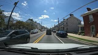 Driving Downtown Boonsboro Maryland