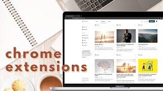 ONLINE CLASS ESSENTIALS | must-have chrome extensions for students