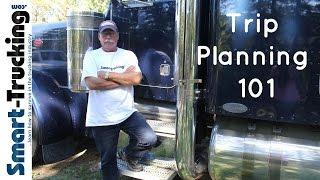 Easy Trip Planning Tips For Truck Drivers